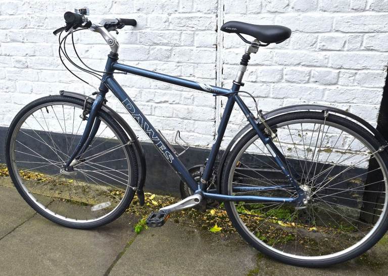 21 Inch (XL) Dawes Mens Hybrid Town City Bike Bicycle