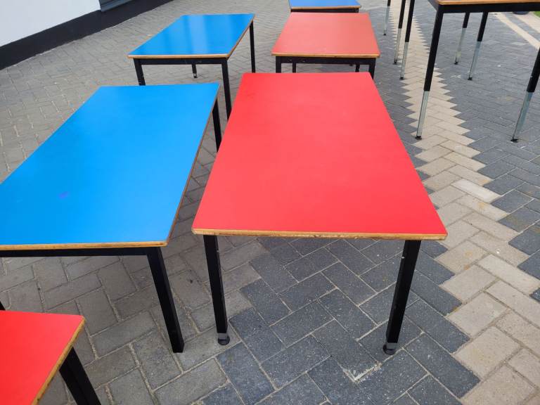 Classroom Play study tables 