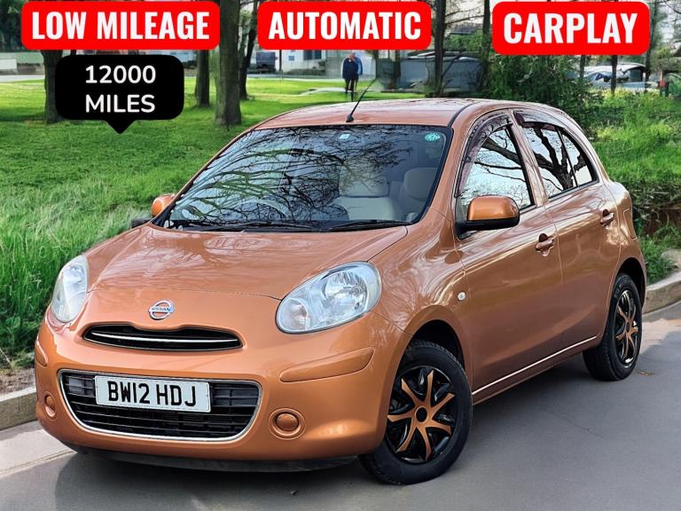 2012 Nissan Micra Automatic rear parking camera 2 years warranty  Hatchback Petrol Automatic