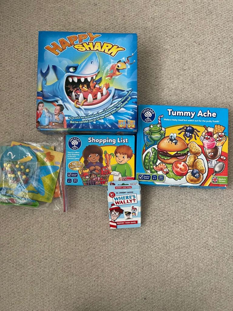 A selection of board/card games 
