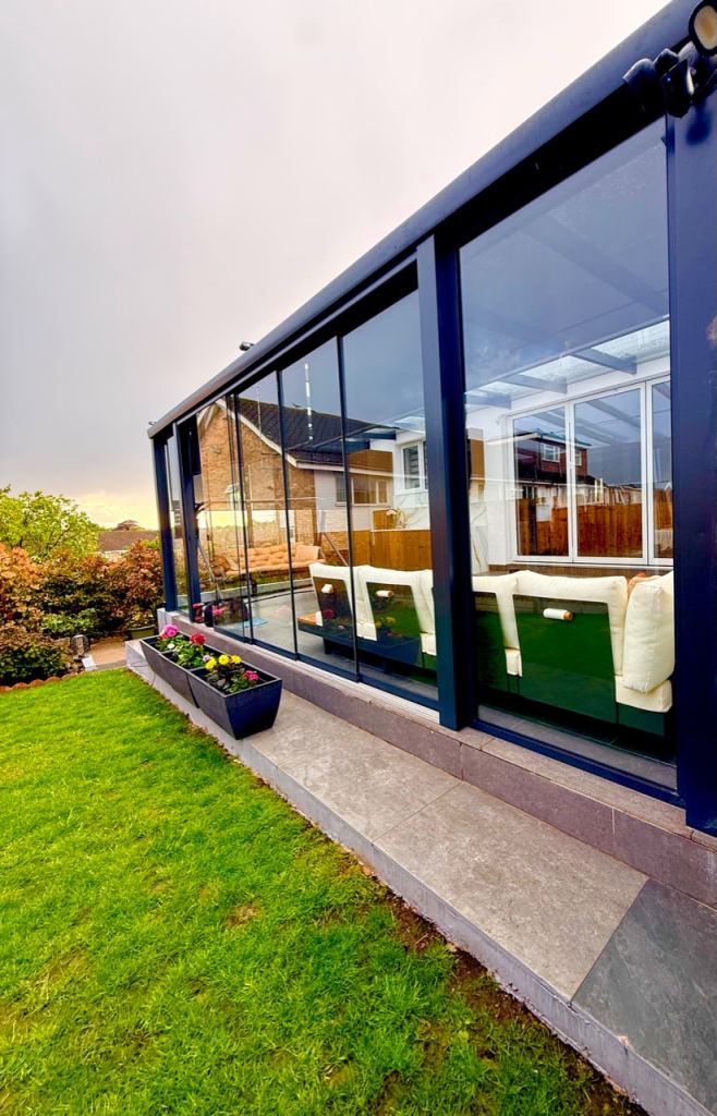 Pergola/Veranda/Glass room/sliding doors/glass/canopy