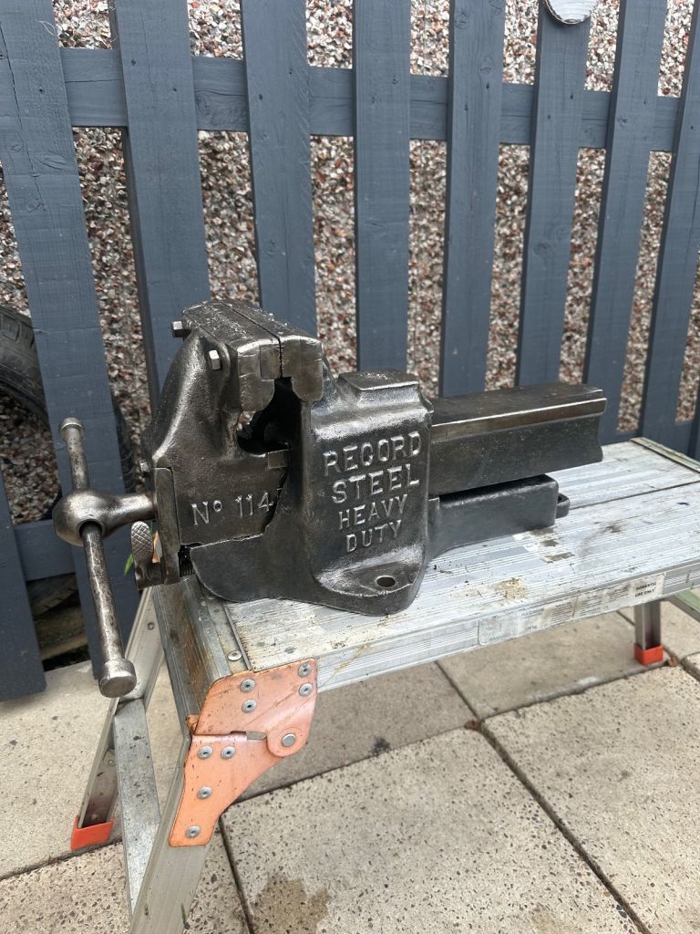 image for Record no114 quick release vice 