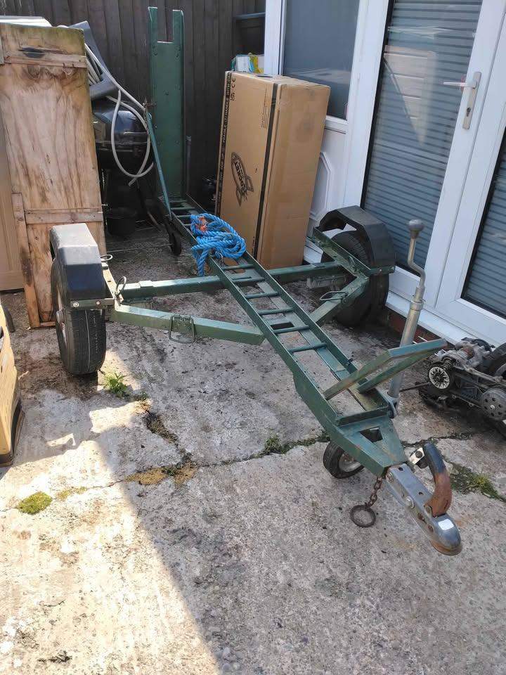 Motorbike trailer good condition 