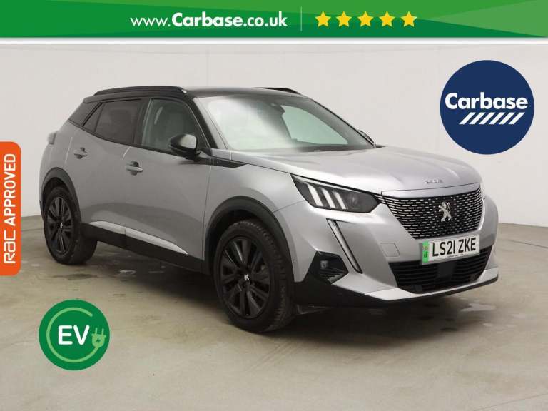 2021 Peugeot E-2008 50kWh GT Premium SUV 5dr Electric Auto (136 ps) SUV ELECTRIC Automatic
