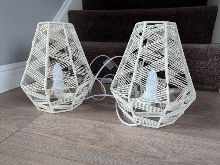 Rope table lamps 