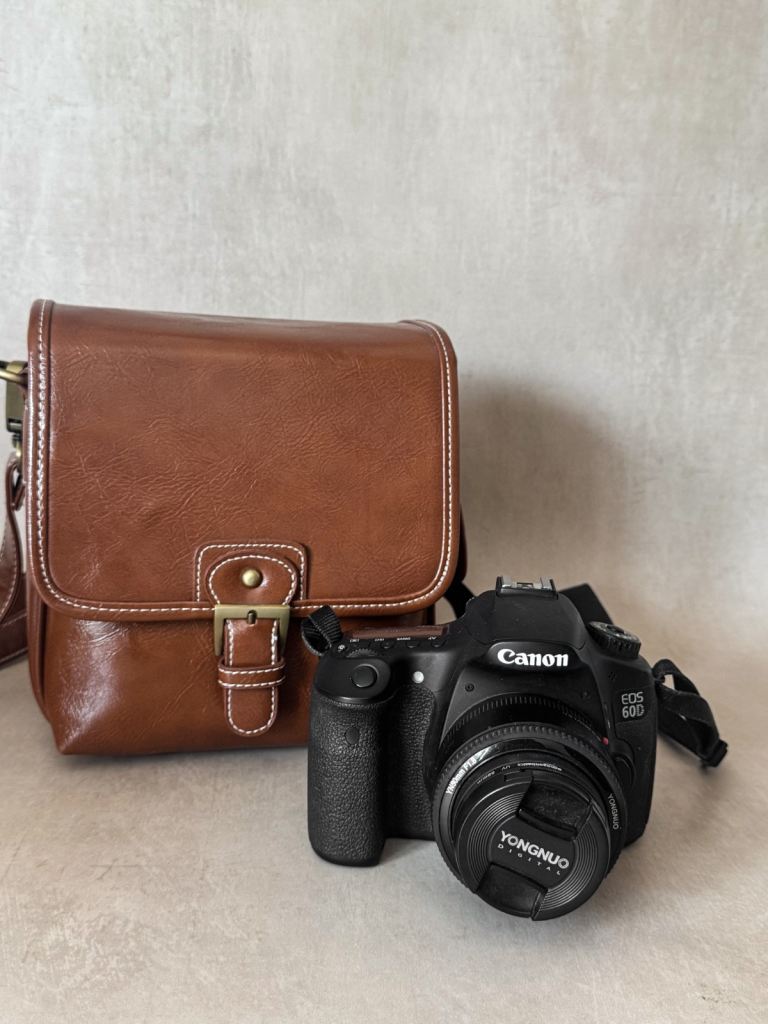 Canon EOS 60D DSLR Camera with YONGNUO Lens and Case