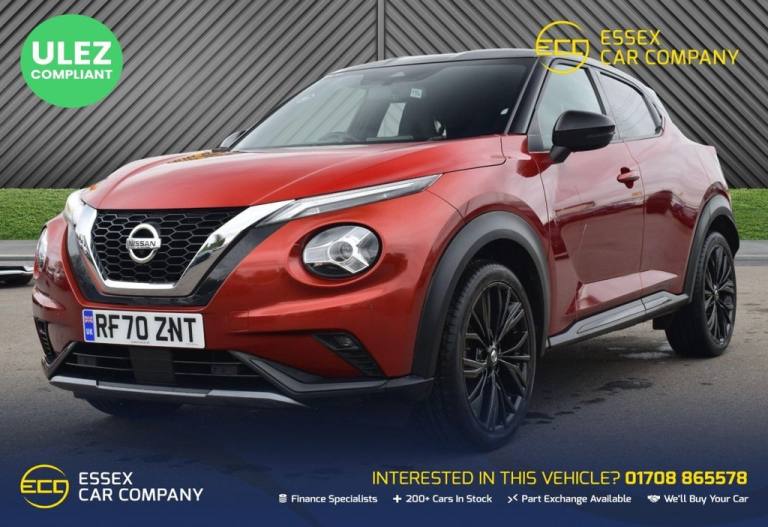 2020 Nissan Juke 1.0 DIG-T Tekna+ SUV 5dr Petrol DCT Auto Euro 6 (s/s) (114 ps) HATCHBACK Petrol ...
