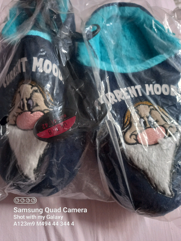 George Disney Grumpy Slippers 7/8