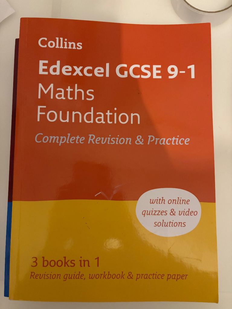 Edexcel gcse foundation book 