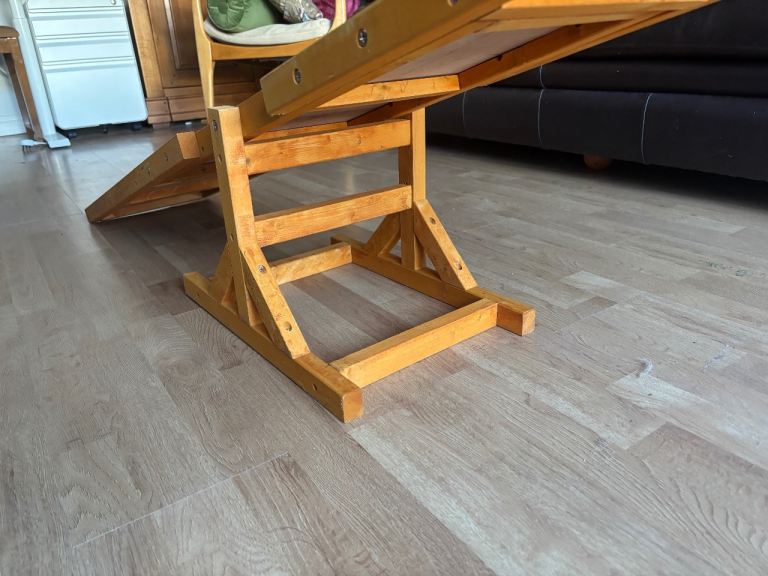 Pawhut Wooden Pet Seesaw for Big Dogs, Agility Training Equipment