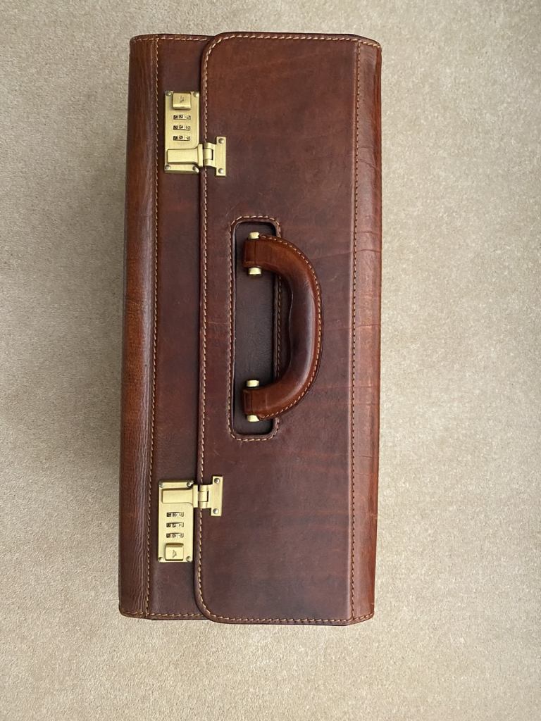 The Bridge Leather Briefcase and Cover 