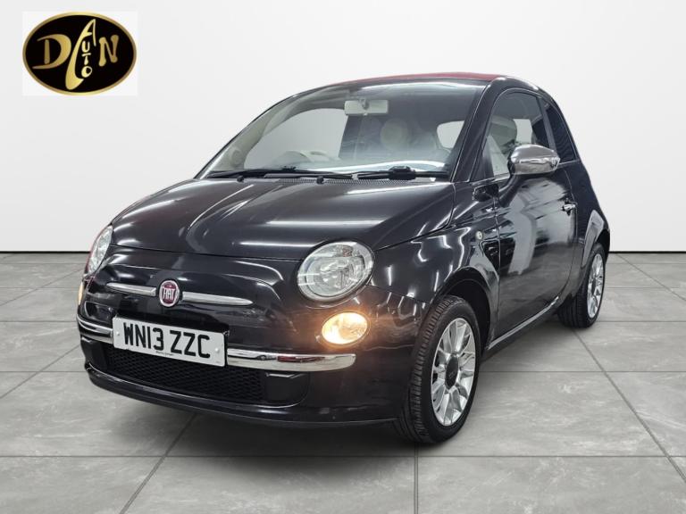 2013 Fiat 500 1.2 Pop 3dr Dualogic CONVERTIBLE Petrol Automatic