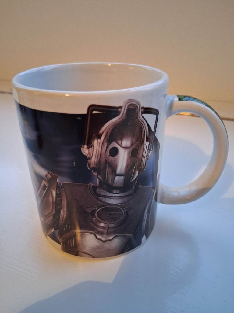 Doctor Who Cyberman Mug