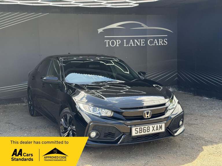 2018 Honda Civic 1.0 VTEC Turbo SR Euro 6 (s/s) 5dr HATCHBACK Petrol Manual