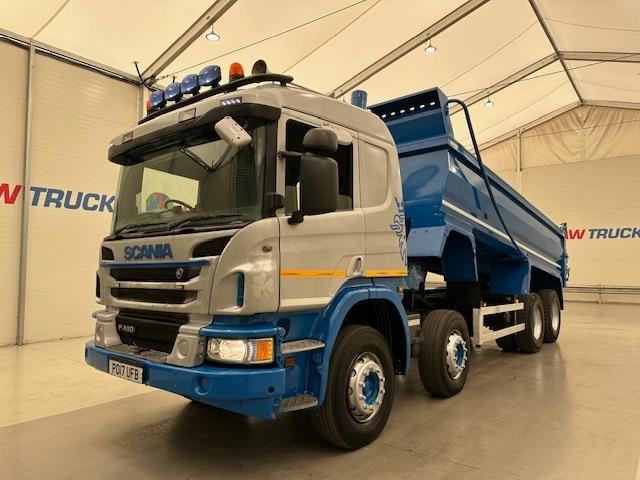 Scania P410 8x4 Sleeper Cab Steel Tipper Manual