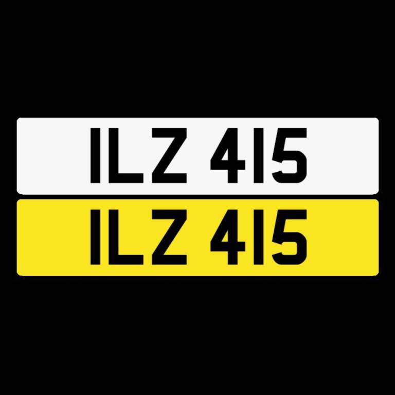 ILZ 415 NI number plate