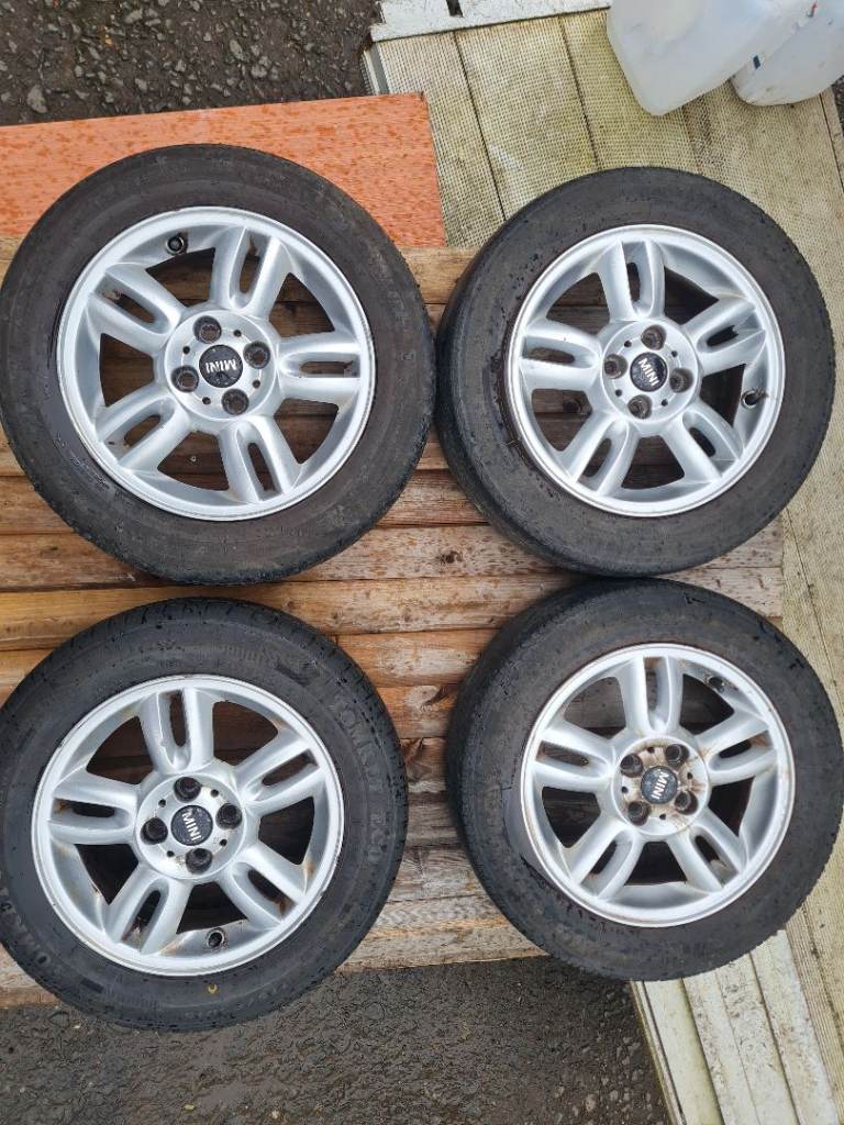 15" Genuine MINI One / Cooper Alloys - Set of 4 (R56 / 4x100)