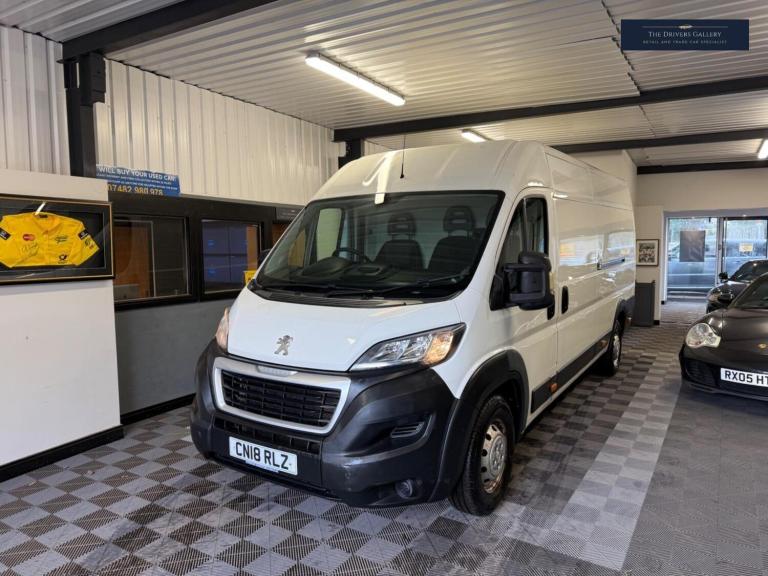 2018 Peugeot Boxer 2.0 BlueHDi 435 Professional L4 H2 Euro 6 5dr PANEL VAN Diesel Manual