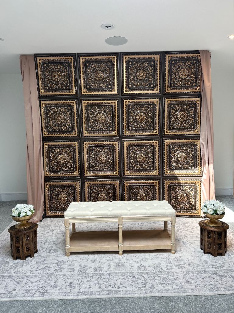 Indian‑Inspired Event Backdrop – Available for Hire