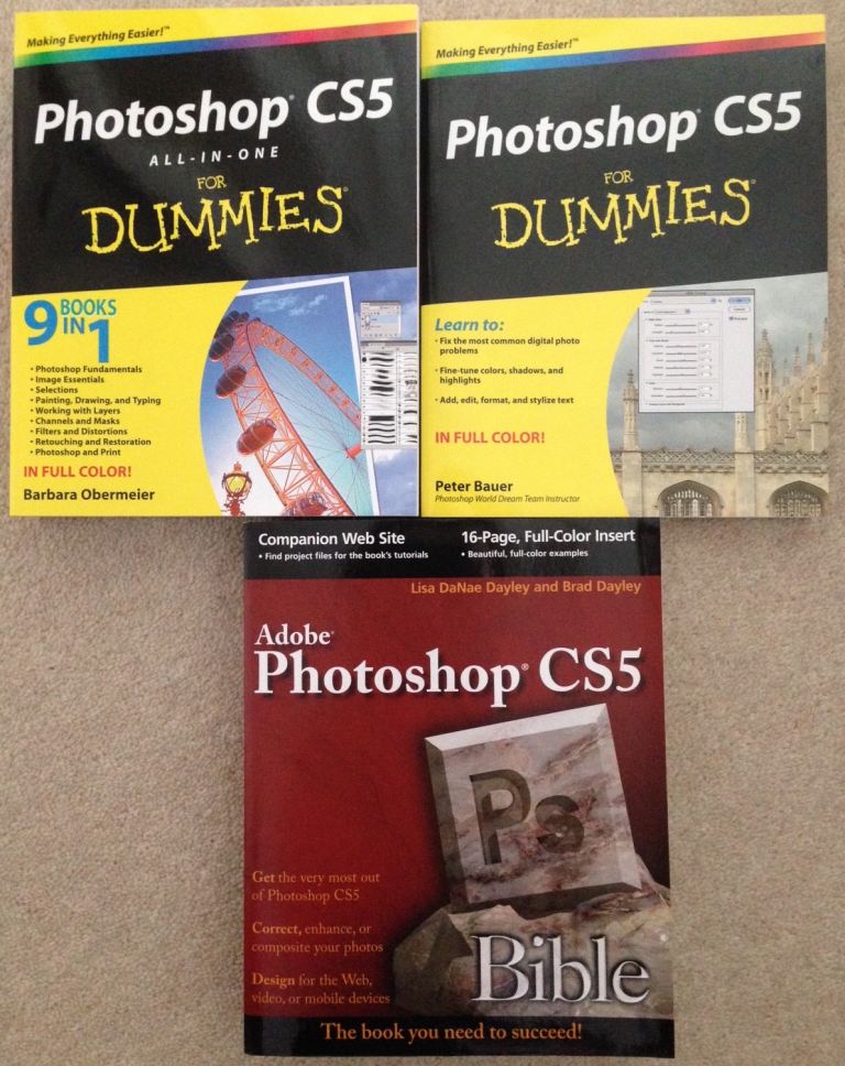 Photoshop CS5 Bible, Photoshop CS5 All-In-One for Dummies, and ...