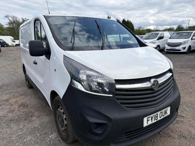 2018 Vauxhall Vivaro 2700 1.6CDTI 120PS H1 Van PANEL VAN DIESEL Manual