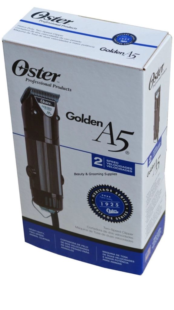 Oster A5 golden clippers 