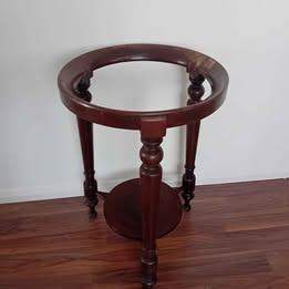 Antique wash bowl stand
