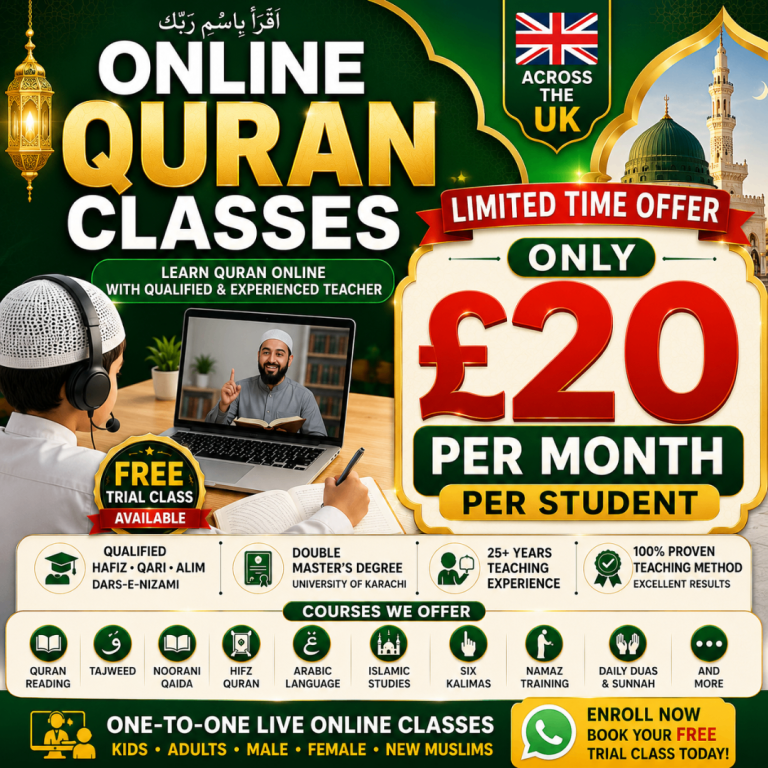 Only 20 per month Online Quran Teacher | Quran Classes | Quran Tutor 