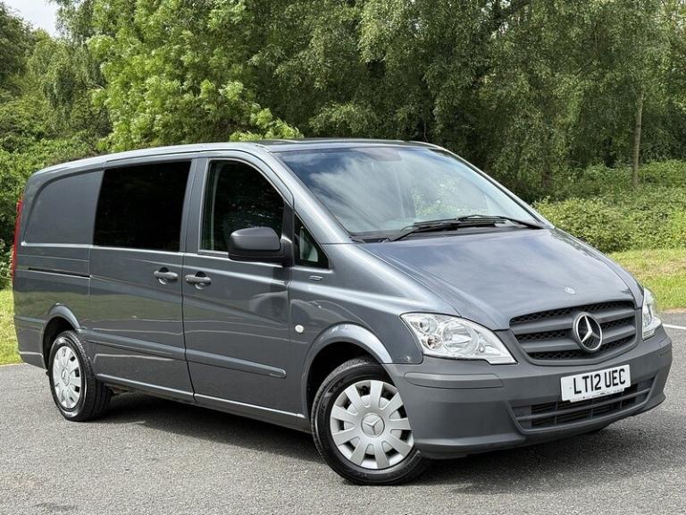 2012 Mercedes-Benz Vito 113CDI BlueEFFICIENCY Window Van PANEL VAN DIESEL Manual
