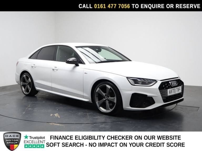 2020 Audi A4 2.0 TFSI 35 Black Edition Saloon 4dr Petrol S Tronic Euro 6 (s/s) (150 ps) Saloon Pe...