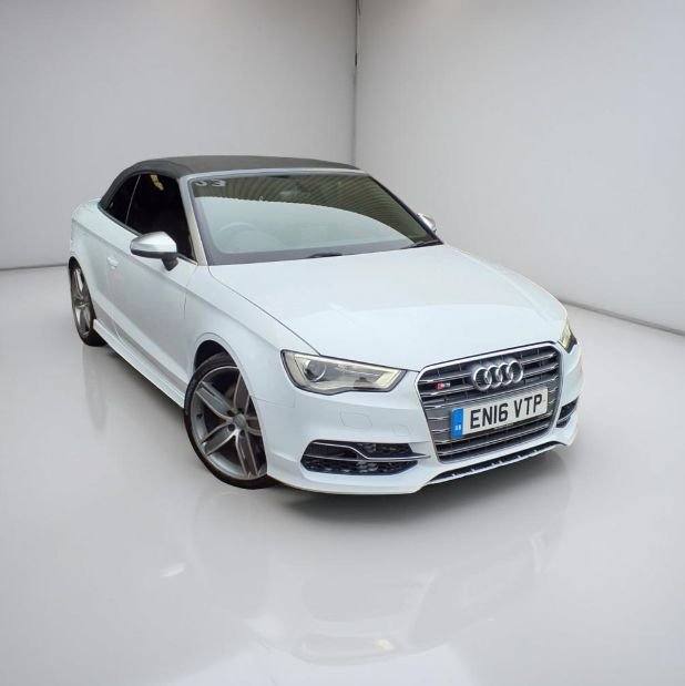 2016 16 AUDI S3 2.0 TFSI CABRIOLET 2DR PETROL S TRONIC QUATTRO EURO 6 (S/S) (NAV