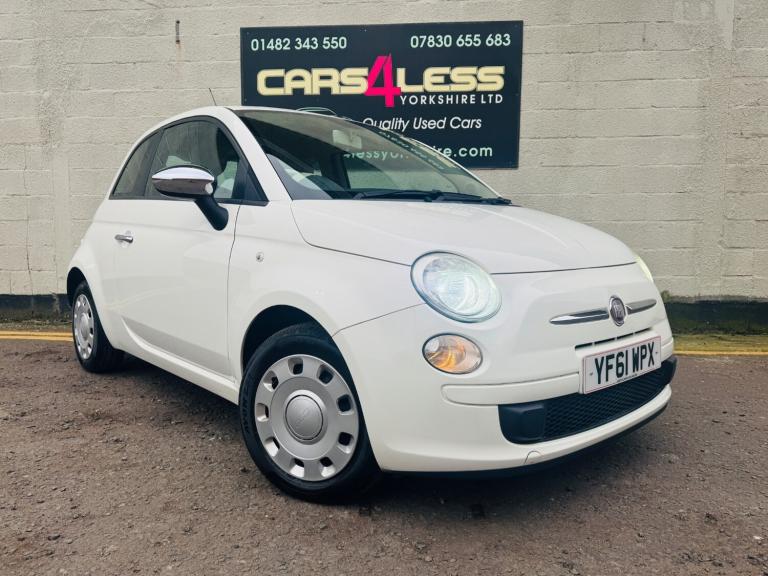 2012 Fiat 500 1.2 Pop 3dr [Start Stop] HATCHBACK Petrol Manual