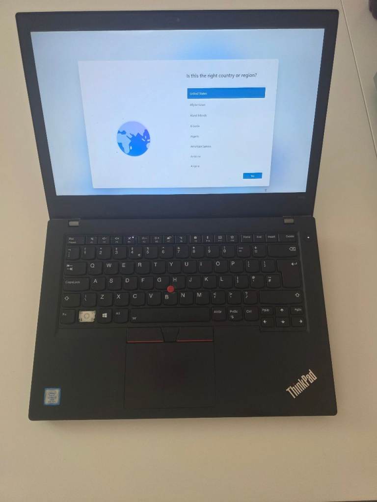 Lenovo ThinkPad T480 i5 gen8 12GB RAM Offers open - 256GB SSD - Dual Battery