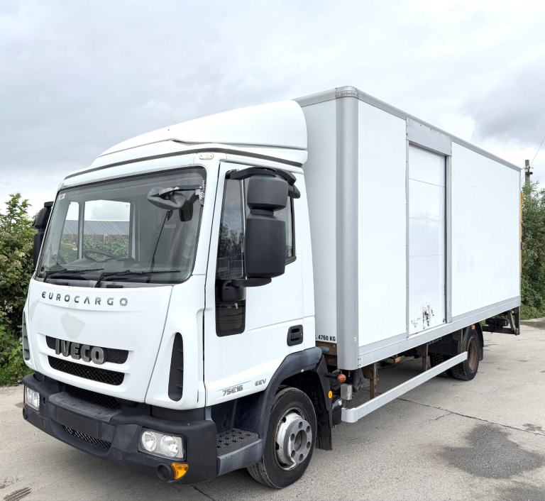 2013 IVECO EUROCARGO GRP BOX VAN SLD TAIL-LIFT 3 SEAT CAB A/C MANUAL GEARS EEV