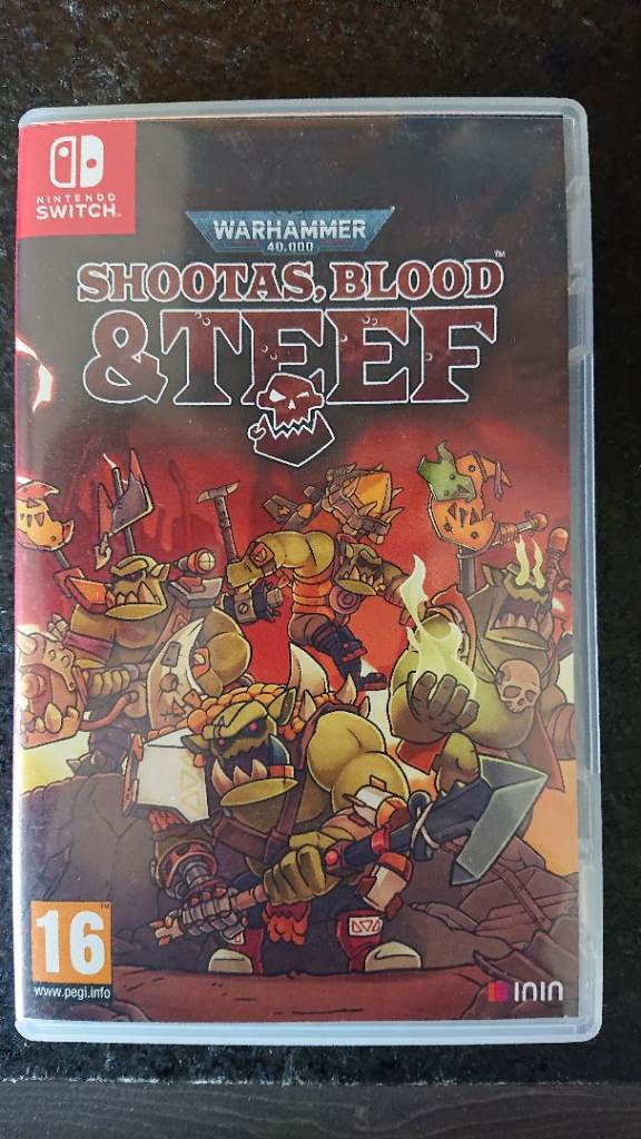 Warhammer 40,000. Shootas, Blood & Teef. Nintendo Switch game