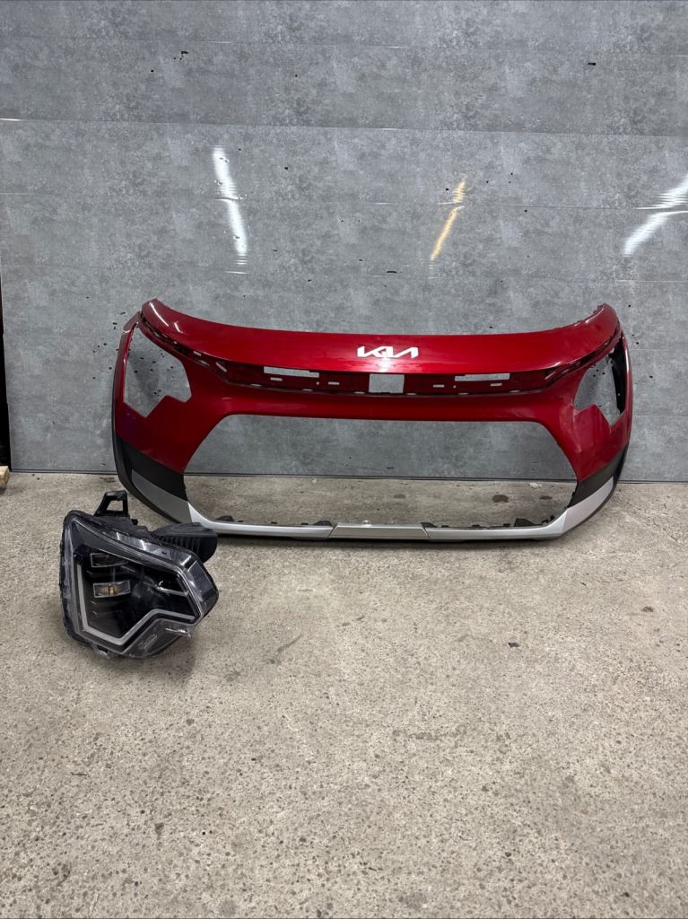 KIA NIRO Front Bumper + Driver Side Led Headlight 2022 - 2025 Genuine