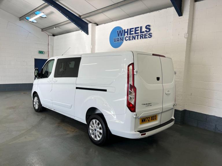 2023 Ford Transit Custom 2.0 320 EcoBlue Limited Crew Van Auto L2 H1 Euro 6 5dr Combi Van Diesel ...