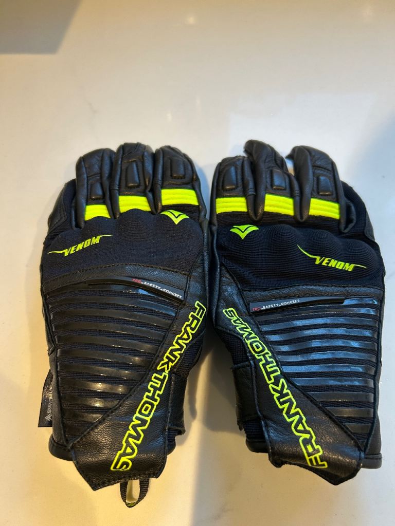 Frank Thomas Venom Leather Motorcycle Gloves