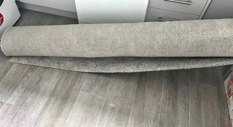 IKEA grey rug 