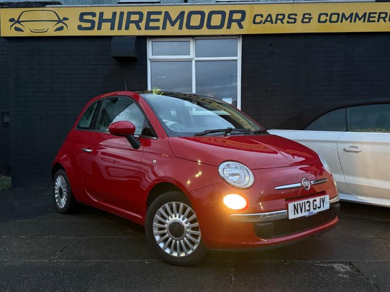 2013 Fiat 500 LOUNGE 1.2 PETROL - £35 CHEAP CAR TAX - 49K LOW MILEAGE - 12 MONTHS MOT HATCHBACK P...