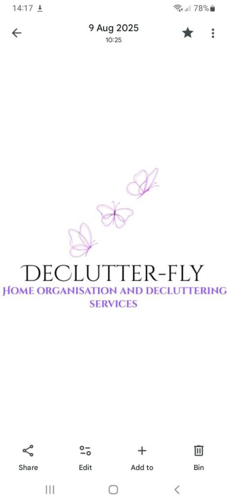 Home Organisation & Decluttering Services 