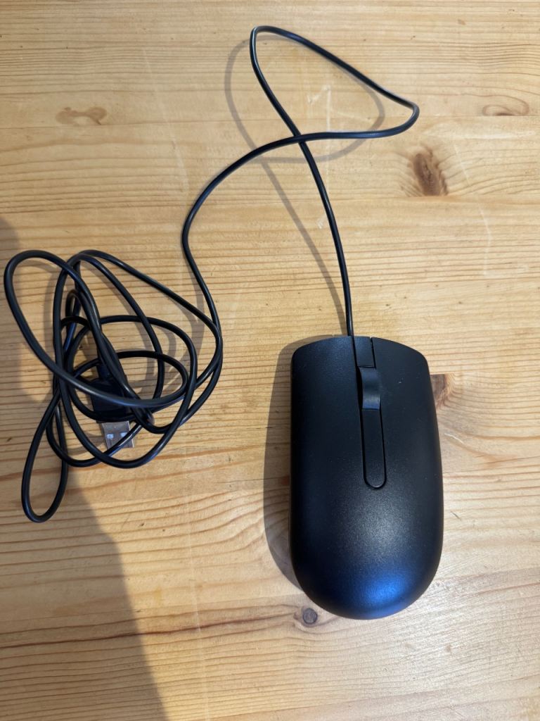 Dell Wired USB Mouse – Good Condition