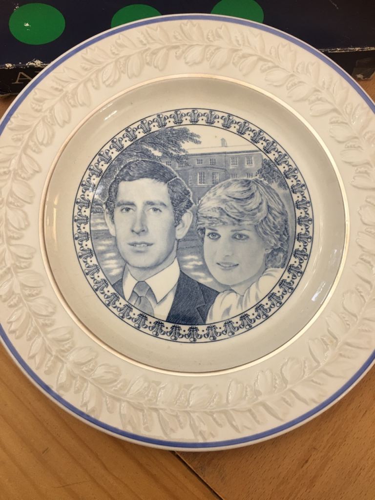 Princess Diana Royal Wedding Plate