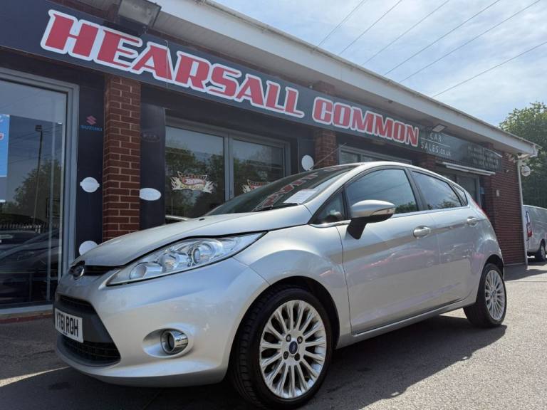 2011 61 FORD FIESTA 1.6 TDCI DPF TITANIUM HATCHBACK 5DR DIESEL MANUAL (107 G/KM,