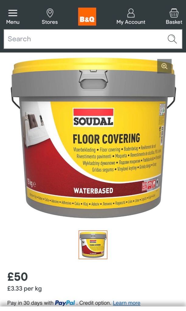 Wooden floor adhesive