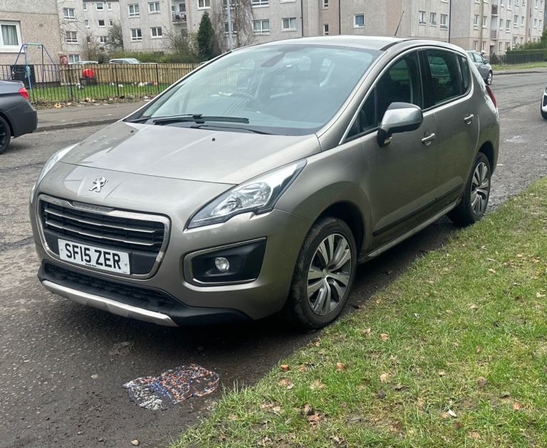 2015 Peugeot 3008 58k Miles 1.6L BlueHDi Active SUV 5dr Diesel Manual Euro 6 (s/s) (120 ps) Long Mot