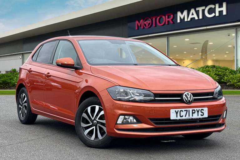 2021 Volkswagen Polo 1.0 TSI Active Euro 6 (s/s) 5dr Hatchback PETROL Manual
