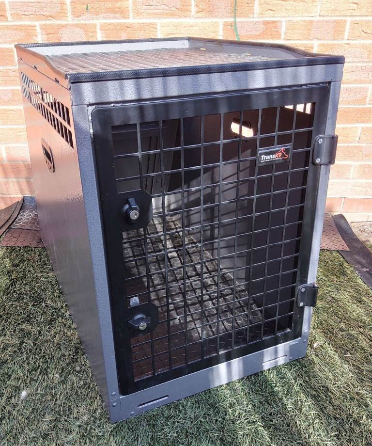 Trans K9 ( B24 ) Transport dog box ( Lockable & Crash Tested ) TransK9