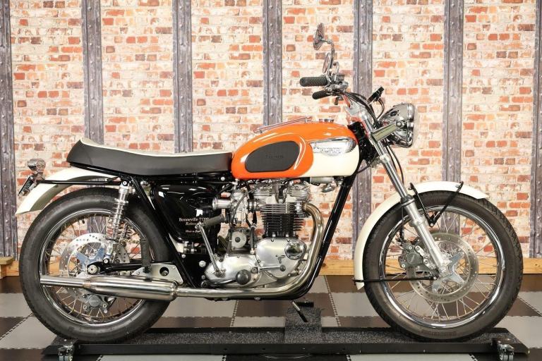1966 TRIUMPH BONNEVILLE T120 R RENNSPORT - JETS RESTOMOD WITH ELECTRIC START
