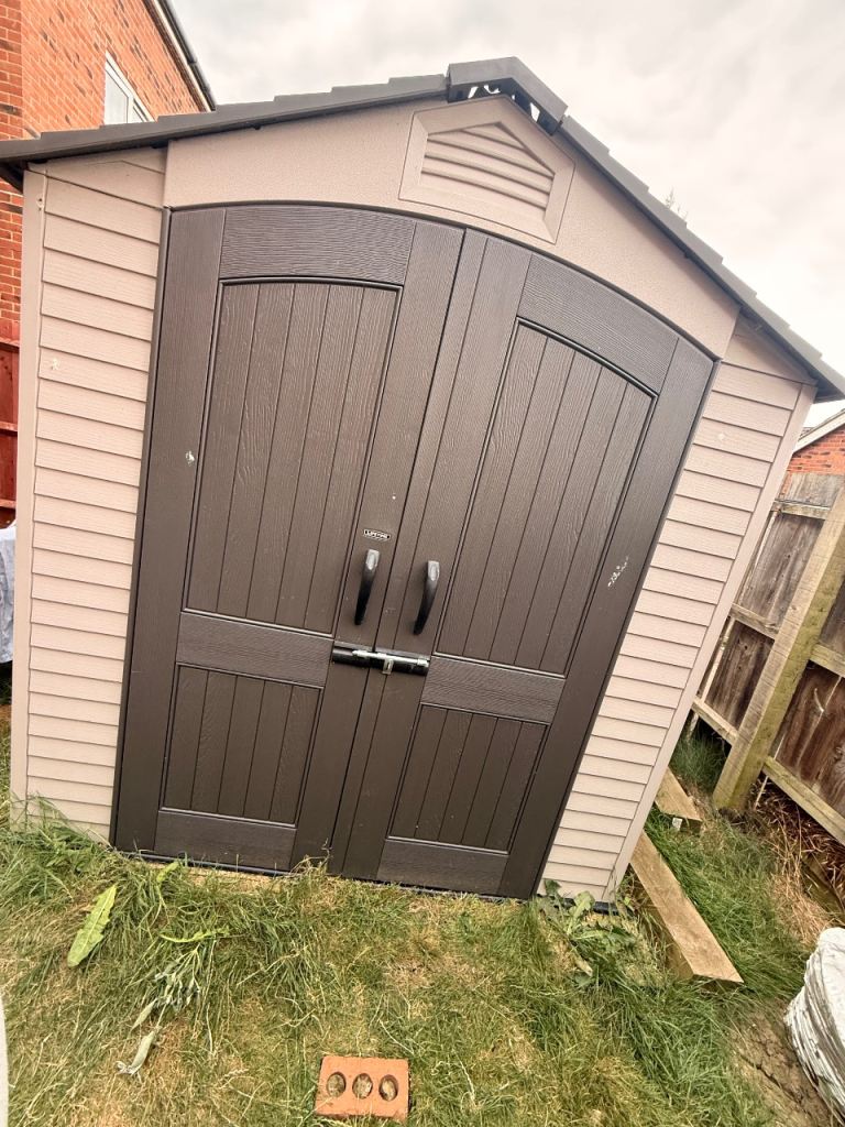 Lifetime Garden Shed - Used but in good condition.